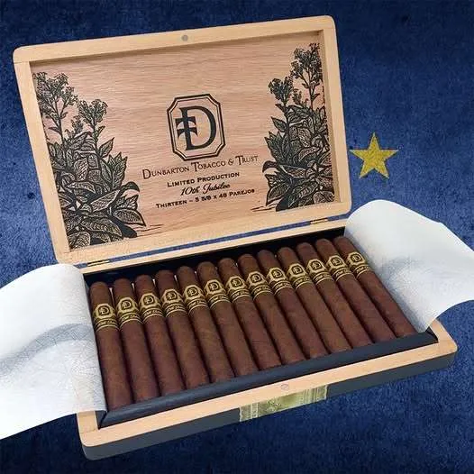 Dunbarton Tobacco & Trust 10th Jubilee Begins Shipping to Select Purveyors
