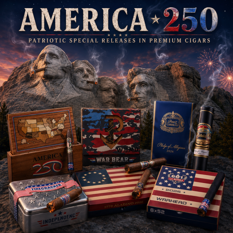 Six Cigars Honoring America’s 250th: A Guide to the Best Limited Editions Hitting Shelves Now