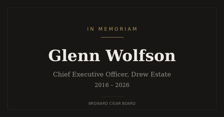 Remembering Glenn Wolfson, the Steady Hand Behind Drew Estate’s Biggest Decade