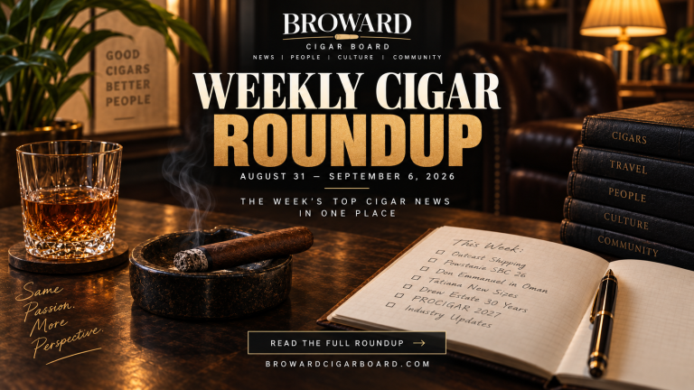 BCB Weekly Cigar Roundup — Week of August 31 to September 6