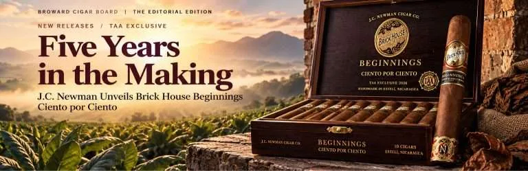 J.C. Newman Unveils Five-Year-Aged Brick House Beginnings Ciento por Ciento TAA Exclusive