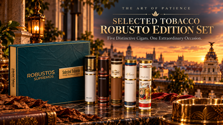 Selected Tobacco Unveils Sold-Out Robusto Edition Set Celebrating Madrid Facility Opening